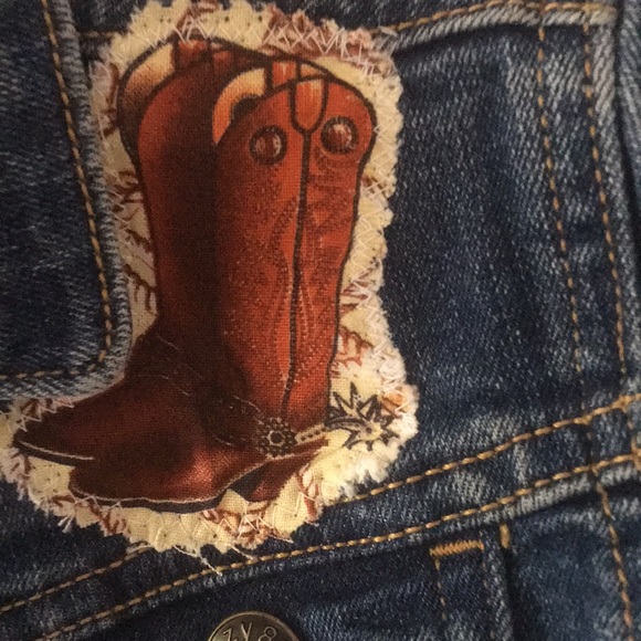 Cyndy Love youth 5 Cowboy Jean jacket - Picture 5 of 6